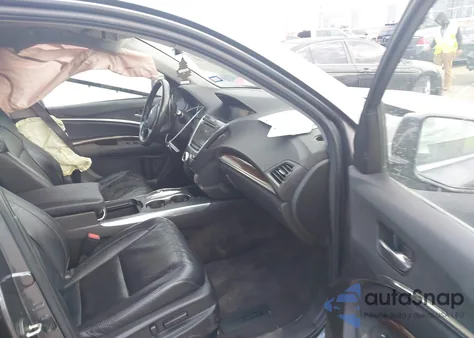 2017 Acura Mdx Technology Package from USA, damaged, VIN 5FRYD3H53HB008582